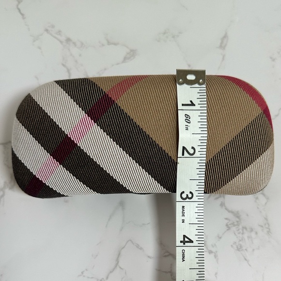 Burberry Nova Check Case Eyeglasses/Sunglasses Hard Clamshell Plaid Box - Picture 5 of 14